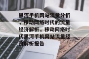 黑河手机网站流量分析，移动网络时代的流量经济解析，移动网络时代黑河手机网站流量经济解析报告