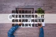 网站流量统计，如何撰写全面有效的报告，打造精准洞察，网站流量统计报告撰写全攻略