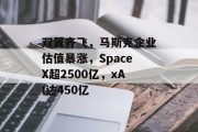 双翼齐飞，马斯克企业估值暴涨，SpaceX超2500亿，xAI达450亿
