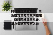 网站遭遇流量攻击，紧急应对策略与预防措施，应对网站流量攻击，紧急策略与预防之道