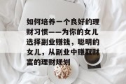 如何培养一个良好的理财习惯——为你的女儿选择副业赚钱，聪明的女儿，从副业中赚取财富的理财规划