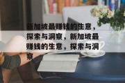 新加坡最赚钱的生意,探索与洞察,新加坡最赚钱的生意,探索与洞察 新加坡最赚钱的生意,探索与洞察,新加坡最赚钱的生意,探索与洞察