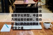 中企动力网站报价解析，性价比之选，助力企业数字化转型，中企动力网站报价解析，性价比高，助力企业数字化转型之道