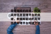 带数据库的网站，构建高效信息管理平台的关键，数据库驱动的高效信息管理平台构建之道