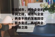 两座城市，两个企业的不同之路，城市与企业，两条不同的发展路径，都市变迁，两城两企的创新之路