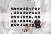 揭秘绝版流量卡的魅力，独家申请网站带你体验专属流量盛宴，绝版流量卡独享攻略，揭秘独家申请网站流量盛宴