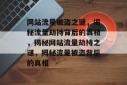网站流量被盗之谜，揭秘流量劫持背后的真相，揭秘网站流量劫持之谜，揭秘流量被盗背后的真相