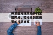 探索图片搜索插件的宝藏网站，轻松找到你想要的视觉盛宴