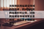 沈阳地区网站建设领域的佼佼者，揭秘沈阳做网站最好的公司，沈阳网站建设领域领军企业揭秘，沈阳哪家做网站最佳？