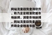 网站流量趋势查询软件，助力企业精准把握市场脉搏，洞察市场脉搏，网站流量趋势查询软件助企业精准导航