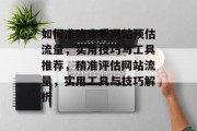如何准确查看网站预估流量，实用技巧与工具推荐，精准评估网站流量，实用工具与技巧解析