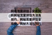 网站流量评估，全面解析网站流量评估方法及技巧，网站流量评估全攻略，揭秘方法与技巧