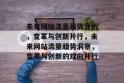 未来网站流量趋势分析，变革与创新并行，未来网站流量趋势洞察，变革与创新的双向并行