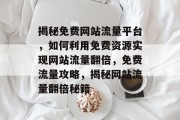 揭秘免费网站流量平台，如何利用免费资源实现网站流量翻倍，免费流量攻略，揭秘网站流量翻倍秘籍