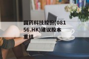 国药科技股份(08156.HK)建议股本重组