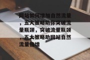 网站如何增加自然流量，五大策略助你突破流量瓶颈，突破流量瓶颈，五大策略助网站自然流量倍增