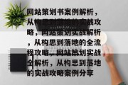 网站策划书案例解析，从构思到落地的实战攻略，网站策划实战解析，从构思到落地的全流程攻略，网站策划实战全解析，从构思到落地的实战攻略案例分享