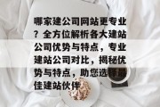 哪家建公司网站更专业？全方位解析各大建站公司优势与特点，专业建站公司对比，揭秘优势与特点，助您选择最佳建站伙伴