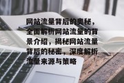 网站流量背后的奥秘，全面解析网站流量的背景介绍，揭秘网站流量背后的秘密，深度解析流量来源与策略