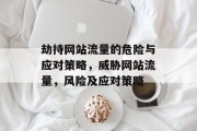 劫持网站流量的危险与应对策略，威胁网站流量，风险及应对策略