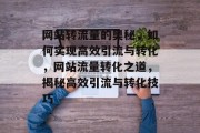 网站转流量的奥秘，如何实现高效引流与转化，网站流量转化之道，揭秘高效引流与转化技巧