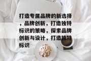 打造专属品牌的新选择，品牌创新，打造独特标识的策略，探索品牌创新与设计，打造独特标识