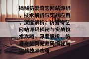 揭秘仿爱奇艺网站源码，技术解析与实战应用，深度解析，仿爱奇艺网站源码揭秘与实战技术攻略，深度解析，仿爱奇艺网站源码揭秘与实战技术攻略