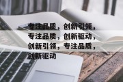 专注品质，创新引领，专注品质，创新驱动，创新引领，专注品质，创新驱动