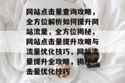 网站点击量查询攻略，全方位解析如何提升网站流量，全方位揭秘，网站点击量提升攻略与流量优化技巧，网站流量提升全攻略，揭秘点击量优化技巧