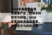 2020年美国职业体育赛事产出，逆境中的坚守与转型，2020年美国职业体育赛事，逆境坚守与转型之路