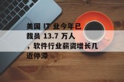 美国 IT 业今年已裁员 13.7 万人，软件行业薪资增长几近停滞