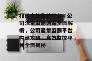 打造高效监控平台—公司流量监测网站全面解析，公司流量监测平台构建攻略，高效监控平台全面揭秘