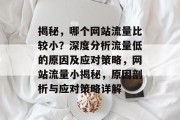 揭秘，哪个网站流量比较小？深度分析流量低的原因及应对策略，网站流量小揭秘，原因剖析与应对策略详解