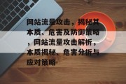 网站流量攻击，揭秘其本质、危害及防御策略，网站流量攻击解析，本质揭秘、危害分析与应对策略