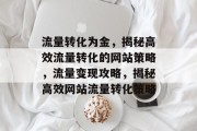 流量转化为金，揭秘高效流量转化的网站策略，流量变现攻略，揭秘高效网站流量转化策略