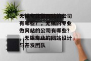 无锡专业做网站的公司有哪些？，无锡的专业做网站的公司有哪些？，无锡专业的网站设计与开发团队