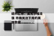 纽约汇市：美元小幅走强 市场关注下周的美国数据