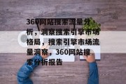 360网站搜索流量分析，洞察搜索引擎市场格局，搜索引擎市场流量洞察，360网站搜索分析报告
