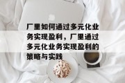 厂里如何通过多元化业务实现盈利,厂里通过多元化业务实现盈利的策略与实践 厂里如何通过多元化业务实现盈利,厂里通过多元化业务实现盈利的策略与实践