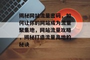 揭秘网站流量密码，如何让你的网站成为流量聚集地，网站流量攻略，揭秘打造流量高地的秘诀