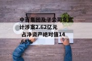 中百集团及子公司年累计涉案2.62亿元  占净资产绝对值14.68%