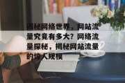 揭秘网络世界，网站流量究竟有多大？网络流量探秘，揭秘网站流量的惊人规模