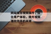 网站缓存视频插件，优化用户体验，提升视频播放效率的关键
