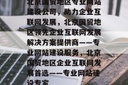 北京国贸地区专业网站建设公司，助力企业互联网发展，北京国贸地区领先企业互联网发展解决方案提供商——专业网站建设服务，北京国贸地区企业互联网发展首选——专业网站建设专家
