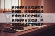 新网站被百度收录的神奇瞬间，揭秘新网站被百度收录的奇迹瞬间，新网站被百度收录，揭秘新网站被百度收录的秘密瞬间