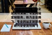 专业代做网站，助力企业高效发展，专业网站定制服务，助力企业腾飞，专业网站定制服务，助力企业高效腾飞
