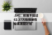 必易微(688045.SH)：拟推不超过62.37万股限制性股票激励计划