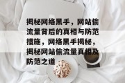 揭秘网络黑手，网站偷流量背后的真相与防范措施，网络黑手揭秘，揭秘网站偷流量真相及防范之道