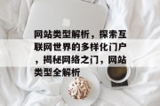 网站类型解析，探索互联网世界的多样化门户，揭秘网络之门，网站类型全解析