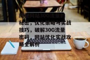 揭秘网站30G流量的秘密，优化策略与实战技巧，破解30G流量密码，网站优化实战攻略全解析